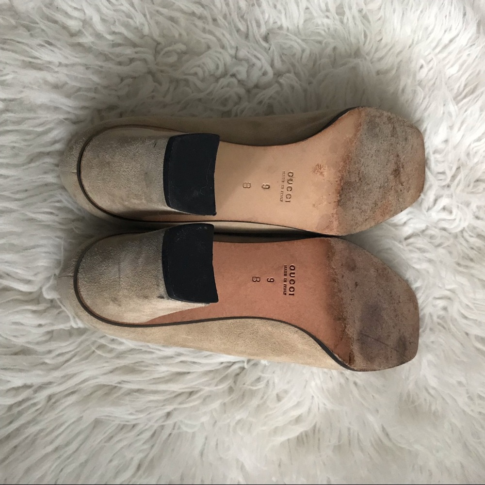 Gucci Horsebit Suede Pumps - Picture 5 of 8